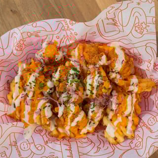 Buffalo Loaded Fries